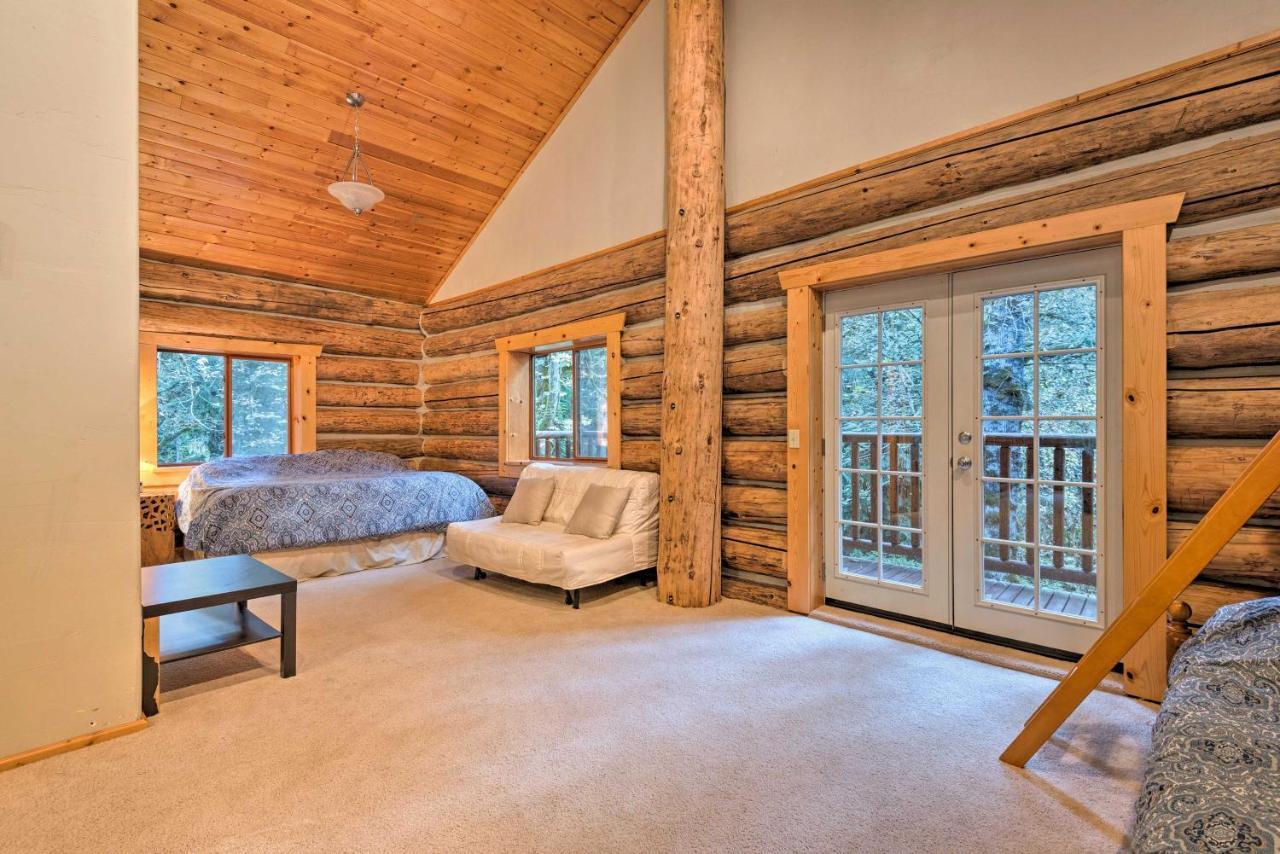 Riverfront Gold Bar Log Cabin Near Stevens Pass! 外观 照片